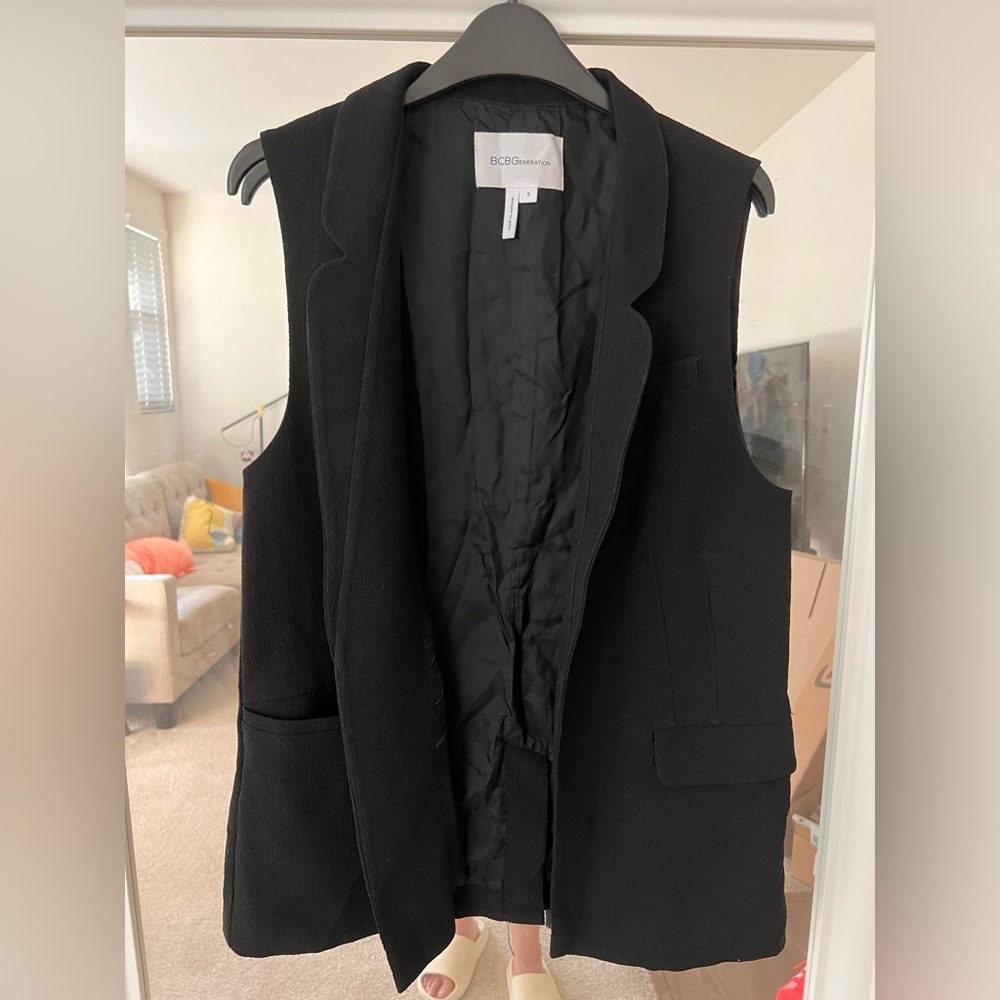 Bcbgeneration Single Breasted Vest S - image 1